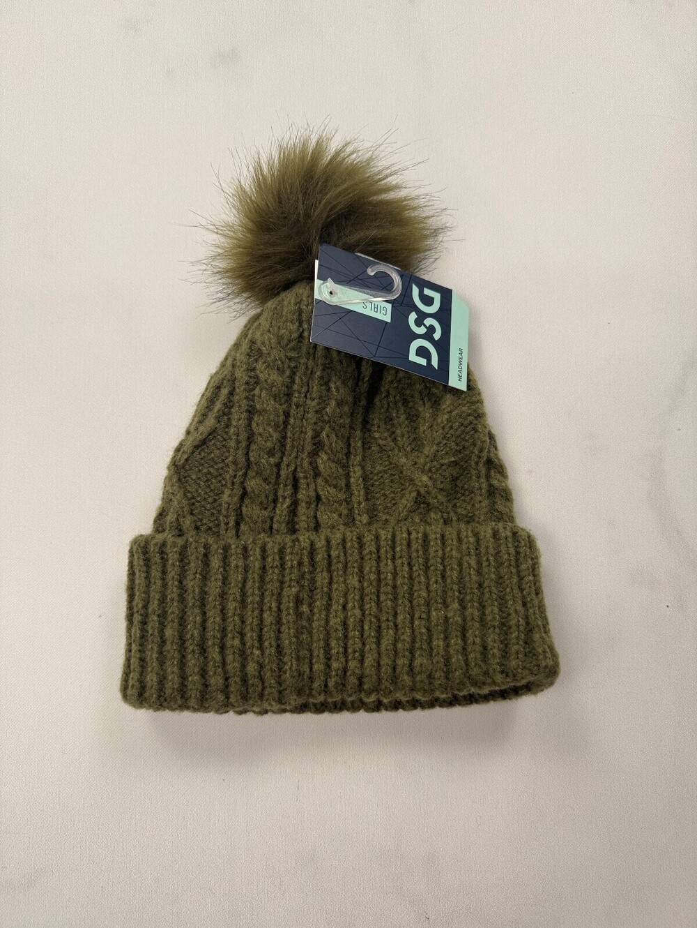 DSG Headwear Beanie Green Modern Classic Style - Girls